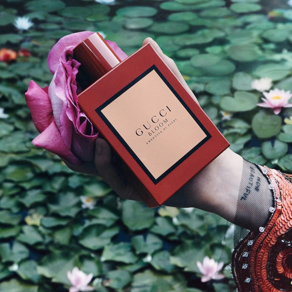Authentic Gucci Bloom Ambrosia di Fiori Eau de Parfum Intense For Her